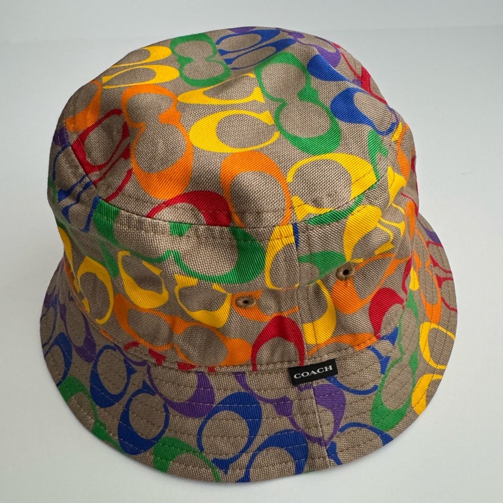 COACH Bucket Hat Multi-Color Adult Size